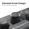 Mechaninė klaviatūra Keychron V6 Ultra 8K — Pilno dydžio 100% QWERTY, Bluetooth, RGB, juoda