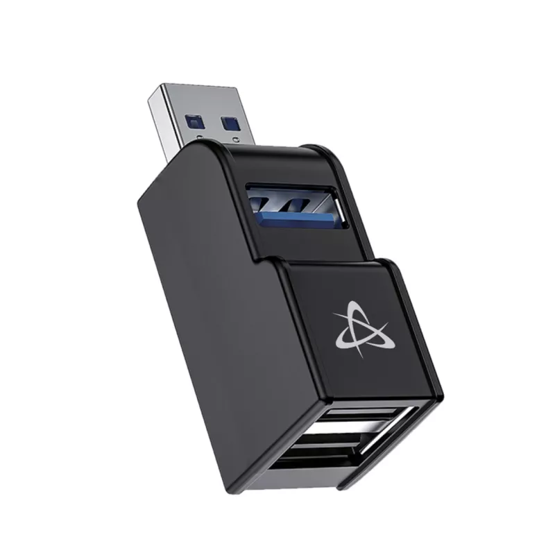 USB šakotuvas SBOX H-606 — 3 prievadų USB-A (1x USB 3.0, 2x USB 2.0)