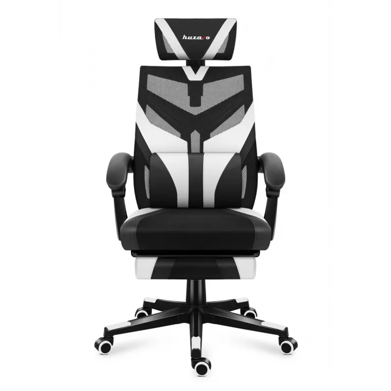 Huzaro Combat 5.0 Balta žaidimų kėdė