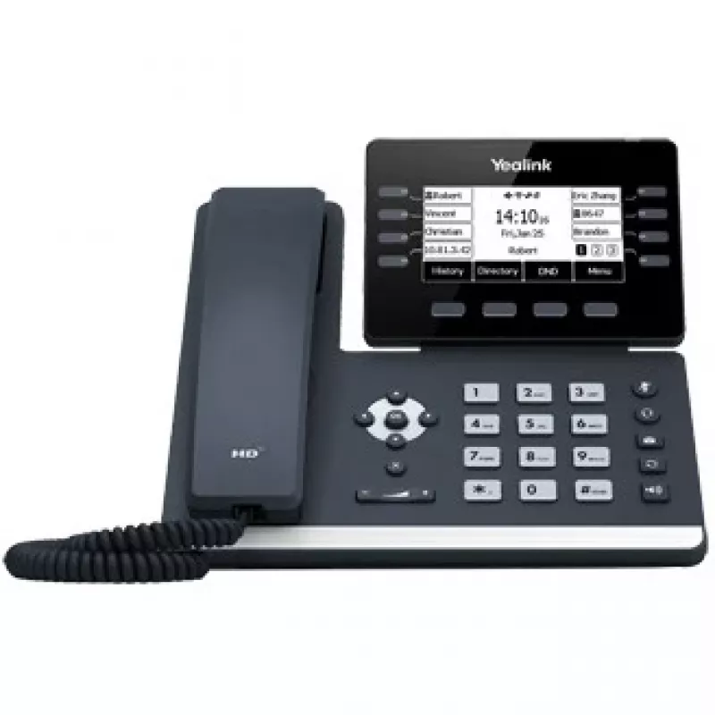 Yealink SIP-T53W IP telefonas Pilka 8 linijos LCD Wi-Fi