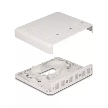 DeLOCK 67052 Keystone paviršinio montavimo dėžutė šviesolaidžio moduliams, 6 prievadų, balta