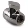 Rutulinis vožtuvas XSPC G1/4, žalvarinis korpusas su juodo chromo apdaila, modelis WASC-504