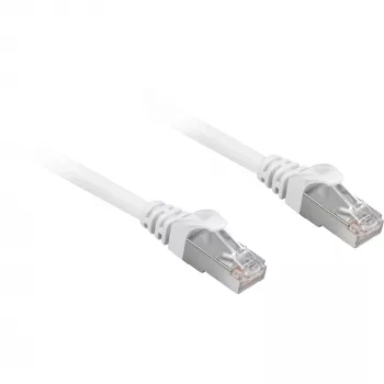 Tinklo kabelis Sharkoon Cat.6a SFTP RJ-45 Cat6a 20 m Baltas