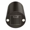 Gartraukis MAAN Elba Mini WPB 431, juodas plienas, 120–300 m³/h, triukšmas 55–61 dB, 400 mm aukštis, elektroninis valdymas su ekranu ir nuotolinio valdymo pulteliu