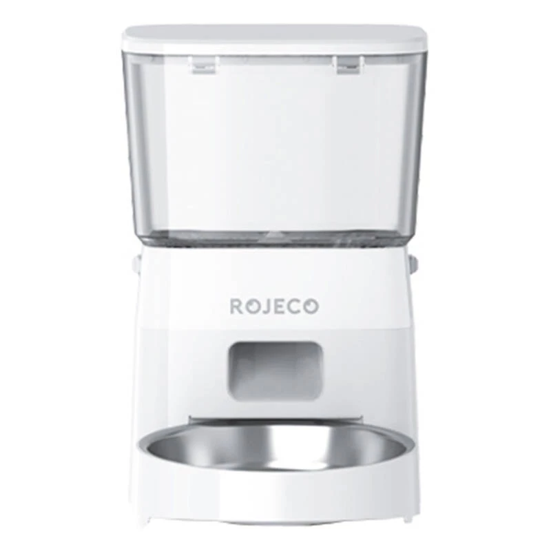 Rojeco 2L WiFi automatinis pašarų dalytuvas (baltas)