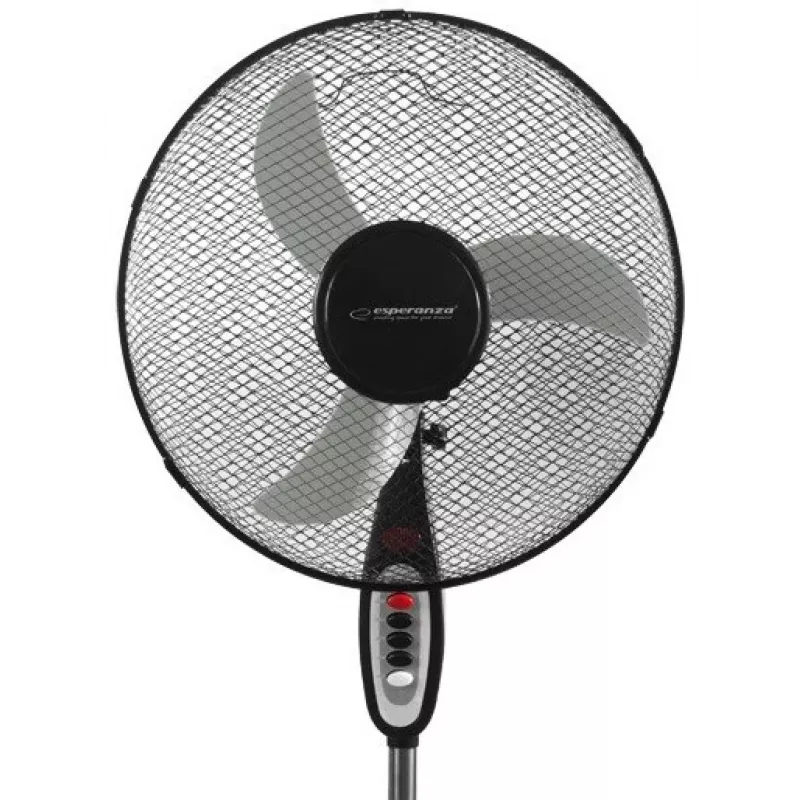 Esperanza EHF002KE, 16 '' pastatomas ventiliatorius, juodas ir pilkas