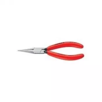 Knipex reguliuojamos replės l.135mm tiesios plokščios, siauras karvės odos dangtelis