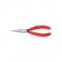 Knipex reguliuojamos replės l.135mm tiesios plokščios, siauras karvės odos dangtelis