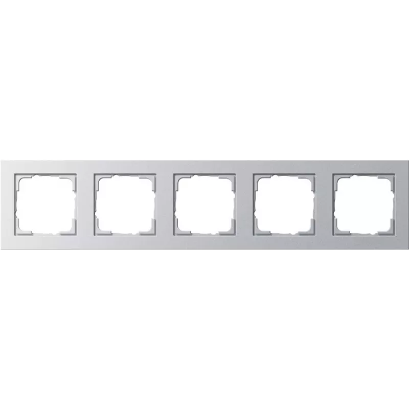 GIRA Frame 5f Colour alu E2 021525 (021525)