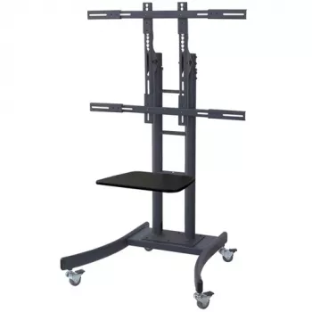 VALUE - Vežimėlis LCD/Plazminiam ekranui/DVD grotuvui - Juoda - Ekrano dydis: 82 - 254 cm (32 - 254,00cm (100)) (17.99.1165)