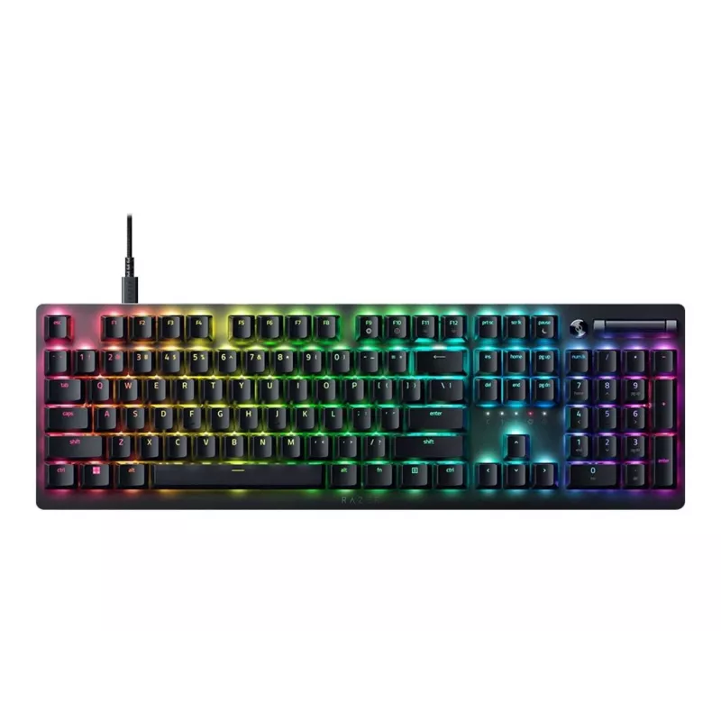 Razer RZ03-04500100-R3M1 klaviatūra, žaidimų, USB, QWERTY, JAV anglų, juoda