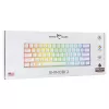 Mechaninė klaviatūra White Shark Shinobi-2 Brown Switch US išdėstymas — kompaktiškas dizainas, Brown jungikliai