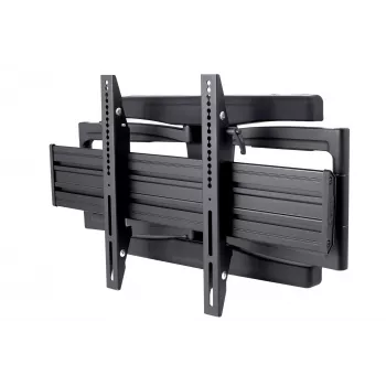 Edbak VSM654 sieninis laikiklis ekranams 65-86 colių yra Edbak gaminys iš mūsų TV laikiklių asortimento. Pagrindiniai bruožai: juoda apdaila, aliuminio medžiaga, maksimali apkrova 45 kg, VESA iki 600x400 mm.