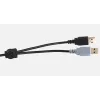 Klaviatūra Logickeyboard LKB-CBASE-A2PC-FR universali USB AZERTY prancūziška juoda