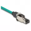 DeLOCK 86017 laido jungtis RJ45/LSA, juoda/sidabrinė, kištukas