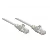 Intellinet tinklo komutacinis kabelis, Cat6A, 50m, pilkas, varis, S/FTP, LSOH / LSZH, PVC, RJ45, auksuoti kontaktai, be užkabinimų, su apsauginiu gaubteliu, garantija visam eksploatacijos laikui