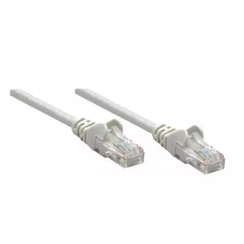 Intellinet tinklo komutacinis kabelis, Cat6A, 50m, pilkas, varis, S/FTP, LSOH / LSZH, PVC, RJ45, auksuoti kontaktai, be užkabinimų, su apsauginiu gaubteliu, garantija visam eksploatacijos laikui