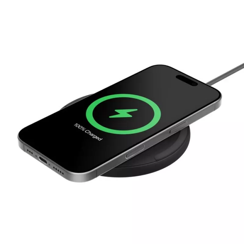 Belaidis įkroviklis Belkin WIA012KQBK 15W su 20W maitinimo adapteriu, juodas