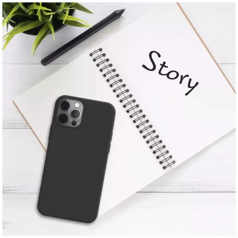 Fixed Story | Užpakalinis dangtelis | Xiaomi | Redmi Note 14 Pro+ 5G | Gumuotas | Juodas