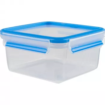 Maisto indas EMSA Clip&Close 1,3 L kvadratinis sandarus BPA neturintis, modelis 3110600387