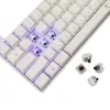 Mechaninė klaviatūra White Shark Shinobi-2 Brown Switch US išdėstymas — kompaktiškas dizainas, Brown jungikliai