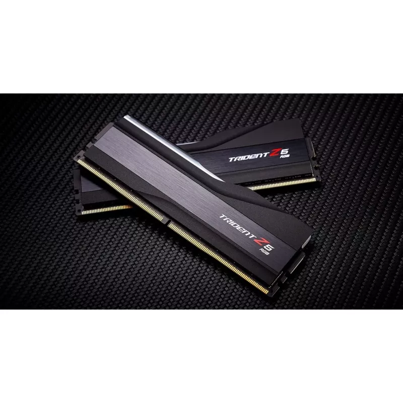 G.Skill Trident Z5 RGB - DDR5 - rinkinys - 32 GB: 2 x 16 GB - DIMM 288-pin - 6000 MHz / PC5-48000 - be buferio