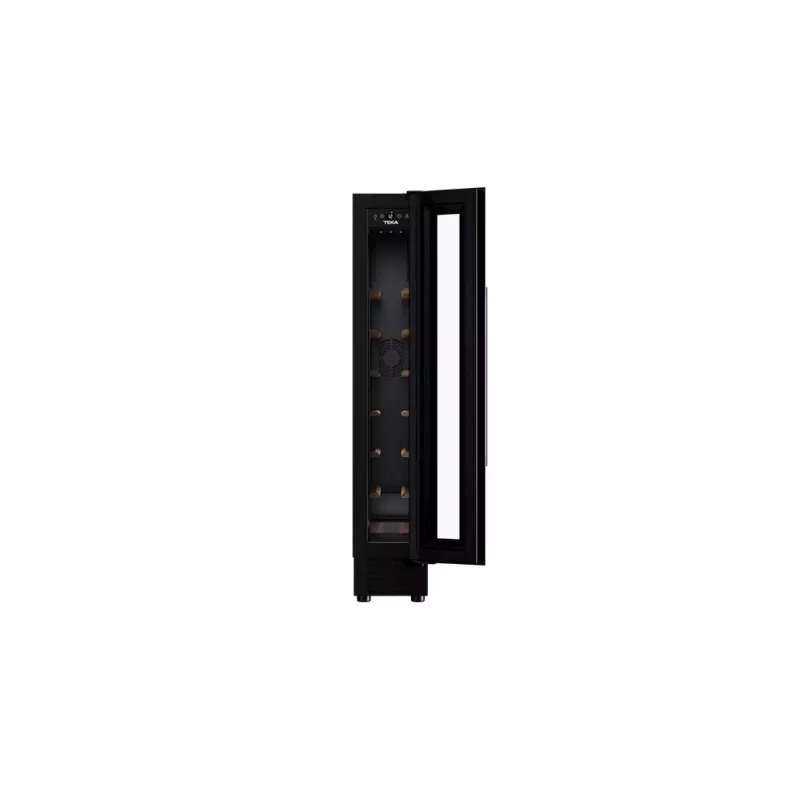Teka RVU 10008 GBK termoelektrinis vyno aušintuvas įmontuojamas juodas 8 buteliai (-ų)