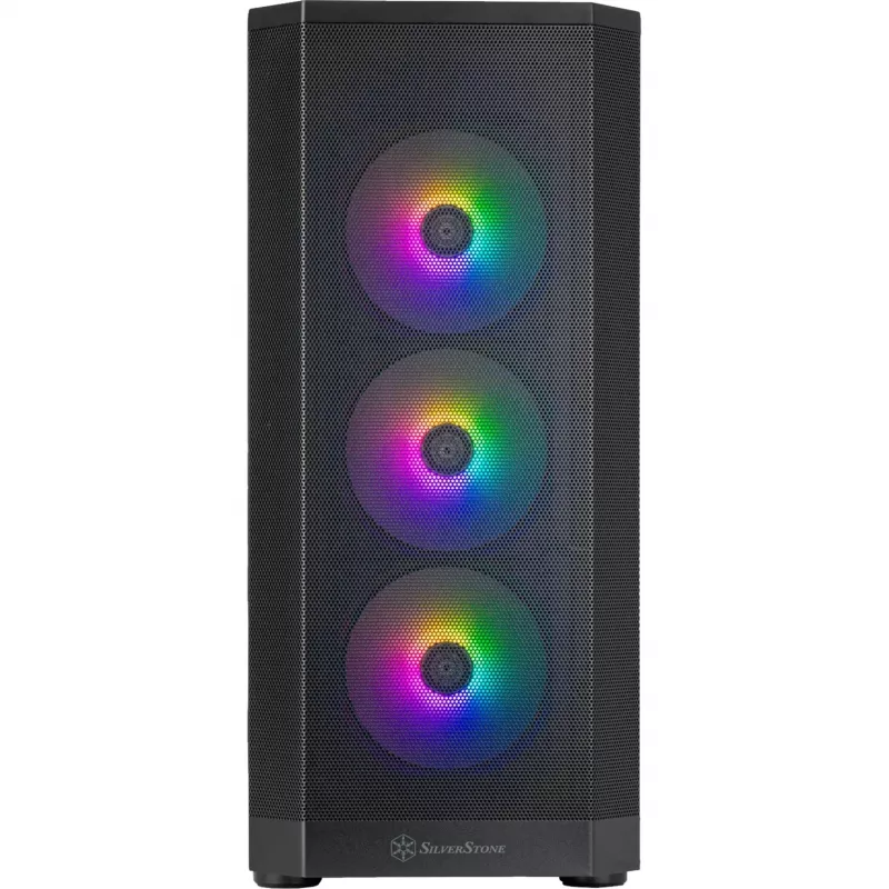SilverStone FARA 514X juodas grūdintas stiklas (SST-FA514X-BG)