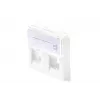 Sieninis lizdas „Lanview LKS830“ 45x45 mm, 2 prievadų, Ethernet