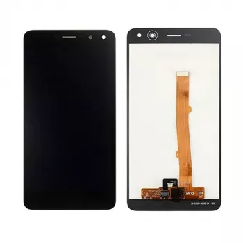 Ekrano LCD Huawei Y6 2017 (Nova Young) / Y5 2017 (Y5 III) (juodas) atnaujintas