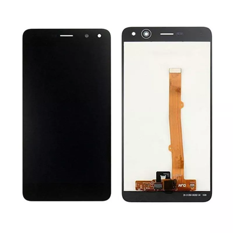 Ekrano LCD Huawei Y6 2017 (Nova Young) / Y5 2017 (Y5 III) (juodas) atnaujintas