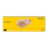 Stalinis Organizatorius DeLOCK 18341 Skaidrus Rudas Plastikas 145x250x85mm