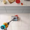 Dyson V12 Submarine 3-in-1 lazdelinis dulkių siurblys, akumuliatorinis, sausas ir šlapias valymas, HEPA, be maišelio, 0,35 l, nikelio ir geltonos spalvos