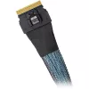 ICY DOCK - MB4026L-B - SlimSAS 4i SFF-8654 į OCuLink 4i SFF-8611 kabelis – 0,5 m
