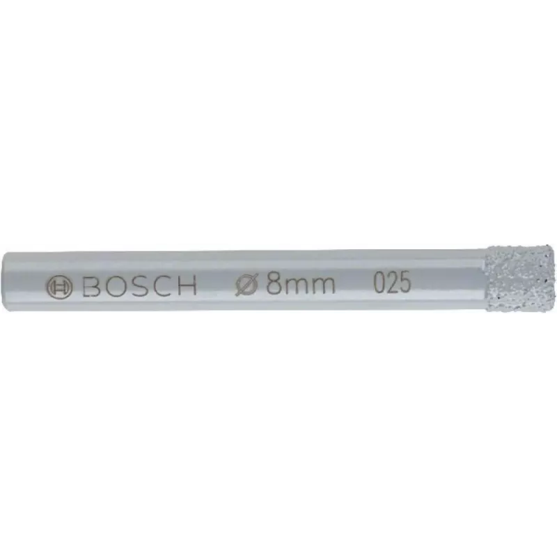 Deimantinis gręžimo antgalis Bosch Dia-Bohrer EXPERT keramikai 8 mm, šlapiam gręžimui, MPN 2608599050