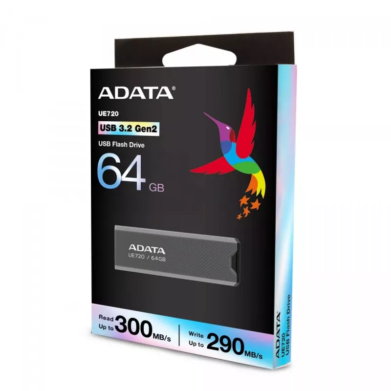 Pendrive UE720 64GB USB3.2-A Gen2 pilka