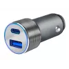 LogiLink automobilinis maitinimo šaltinis - 36 vatai - 3 A - PD 3.0, QC 3.0 - 2 išvesties prievadai (USB, 24 kontaktų USB-C)
