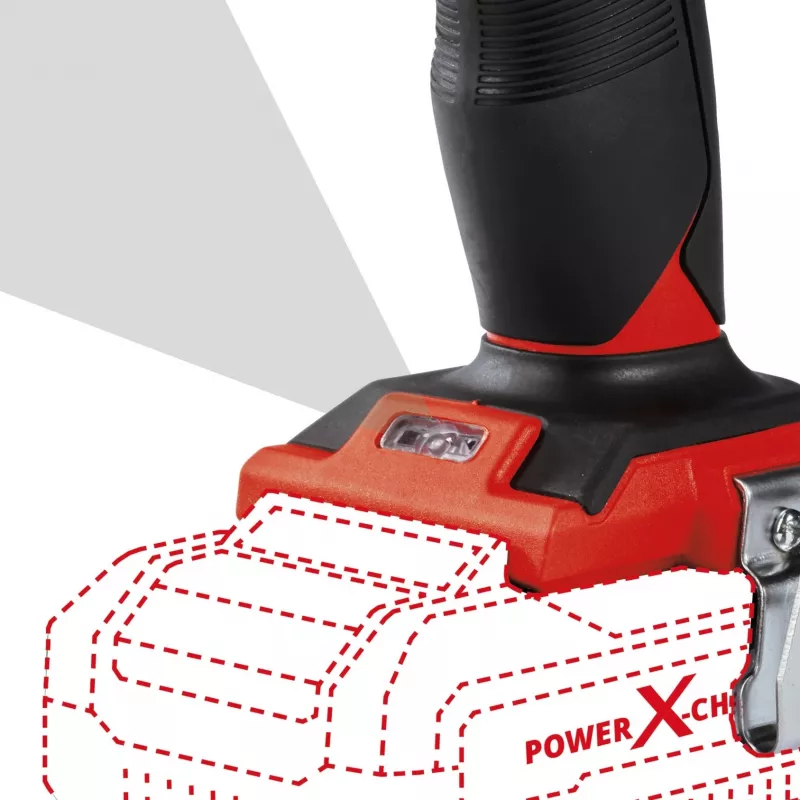 Einhell TE-CD 48 1500 RPM Beklėjinis 1,41 kg Juoda, Raudona