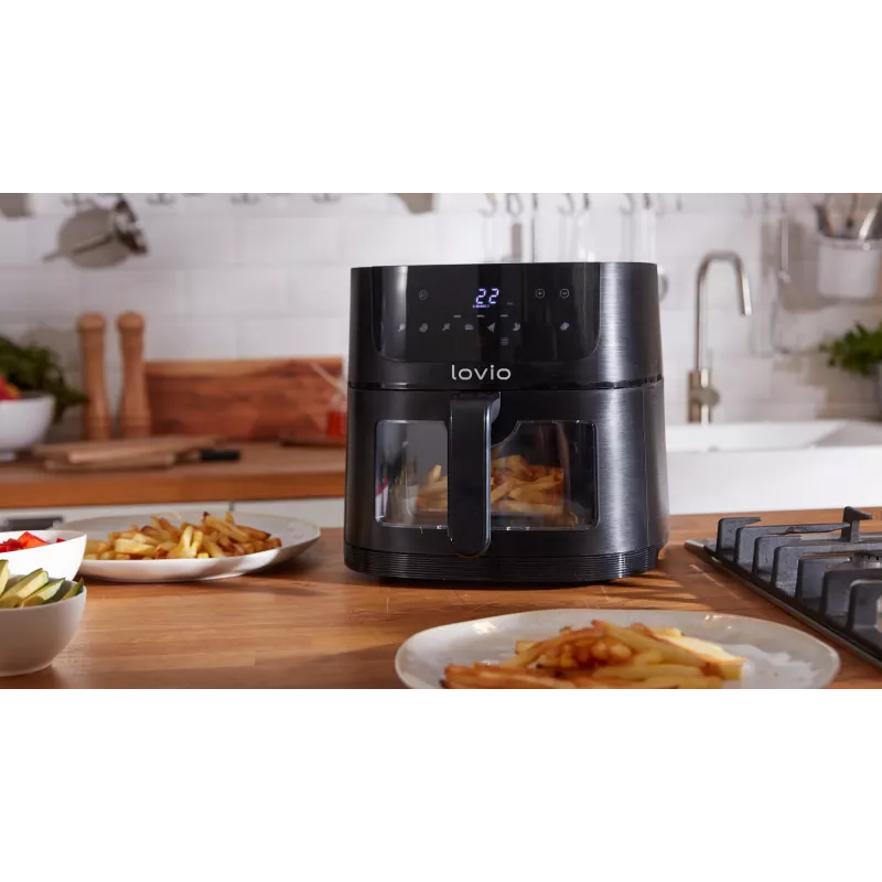 Lovio LVAF002BK PureFry XL Smart 6L Juoda