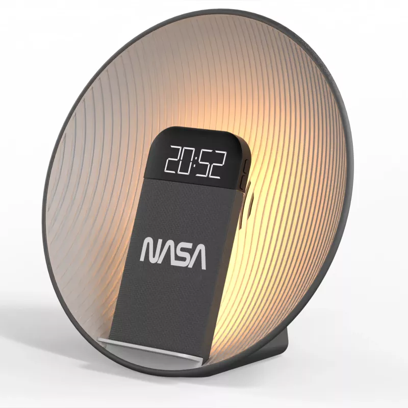 NASA SPC600 Bluetooth garsiakalbis/ Žadintuvas/ Belaidis įkroviklis