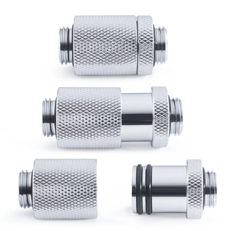 Radiatoriaus laikiklis Alphacool ES D-Plug chromuotas žalvaris 2 cm 44 g
