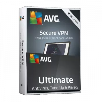 AVG Ultimate + VPN | 10 įrenginių | 3 metai | Pasaulinė