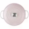 Le Creuset Signature 26 cm Gourmet Professional puodas rožinis