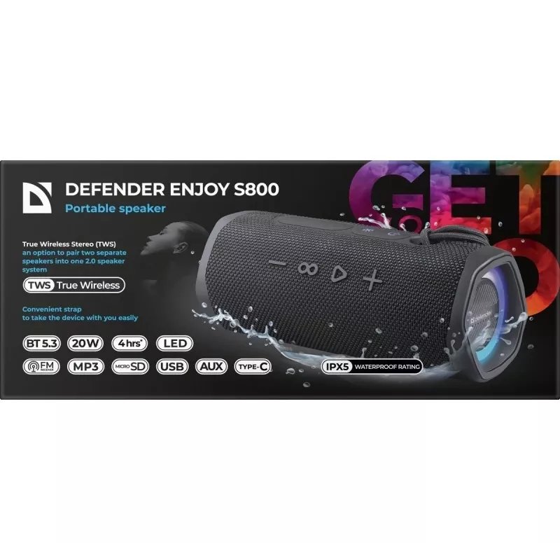 „Bluetooth“ garsiakalbis ENJOY S800 20 W