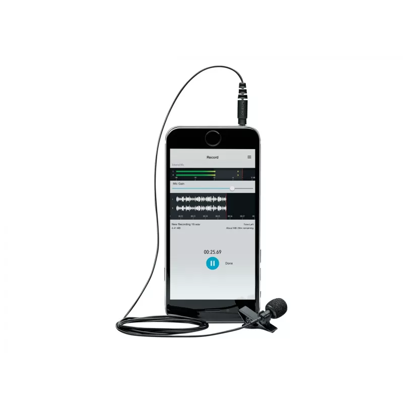 Shure MVL peteliškinis mikrofonas išmaniajam telefonui ar planšetei | Shure