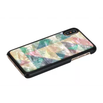 iKins išmaniojo telefono dėklas, skirtas iPhone XS / iPhone XS, Mosaic Juoda