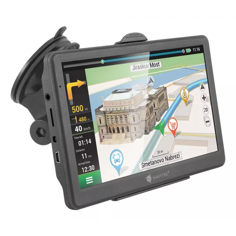 Navitel | GPS navigacija | MS700 | 800 x 480 pikselių | GPS (palydovas) | Įtraukti žemėlapiai