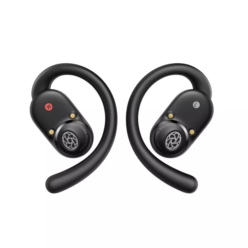 Ant ausies dedamos ausinės Sound core V30i juodos