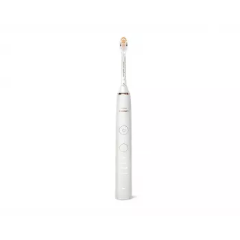 Philips HX9911/23 elektrinis dantų šepetėlis Suaugusiems Sonic šepetėlis Rožinio aukso, Baltas