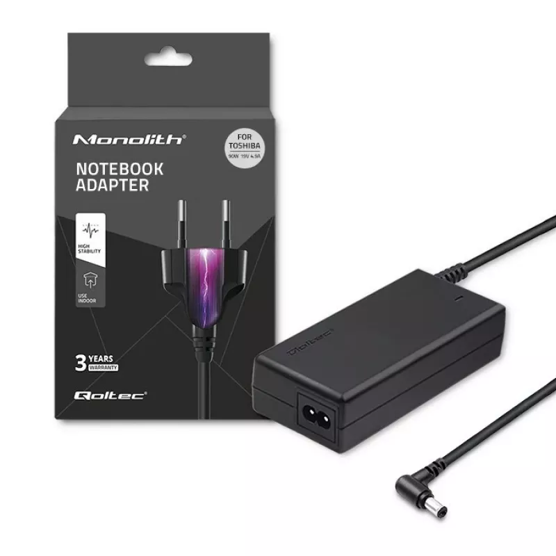 Qoltec 50076.90W maitinimo adapteris Vidinis Juodas